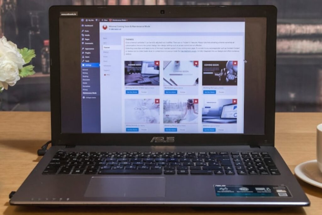 WordPress is a popular website software that is user-friendly, highly customizable, and can be optimized with plugins for better search engine results.